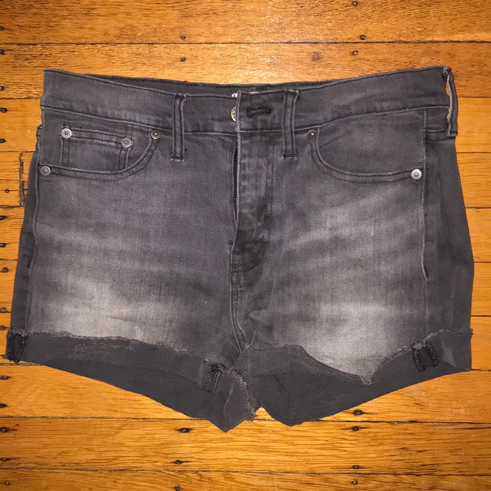 Made well black cut offs